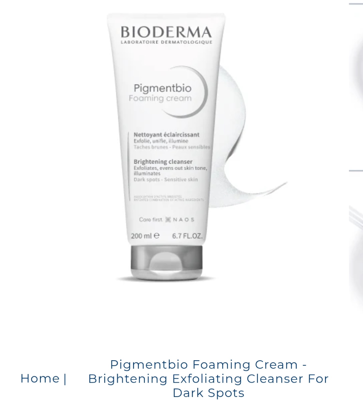 pigmentbio Foaming Cream